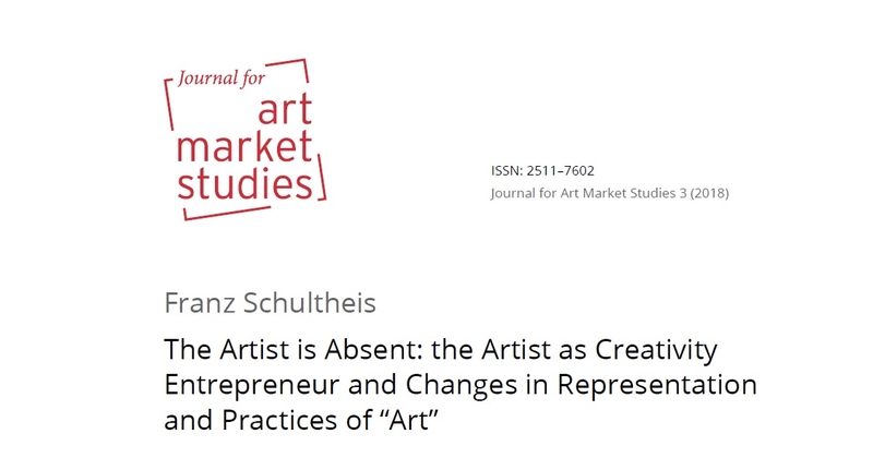 The Artist is Absent: the Artist as Creativity Entrepreneur and Changes in Representation and Practices of "Art"